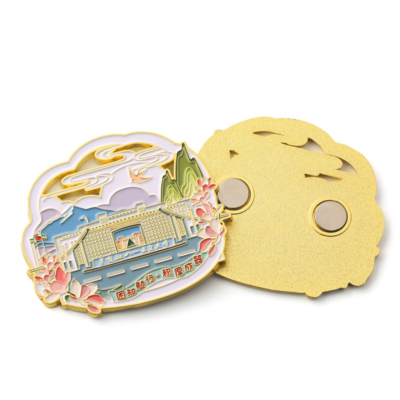 কাস্টম মেটাল এনামেল ফ্রিজ ম্যাগনেট